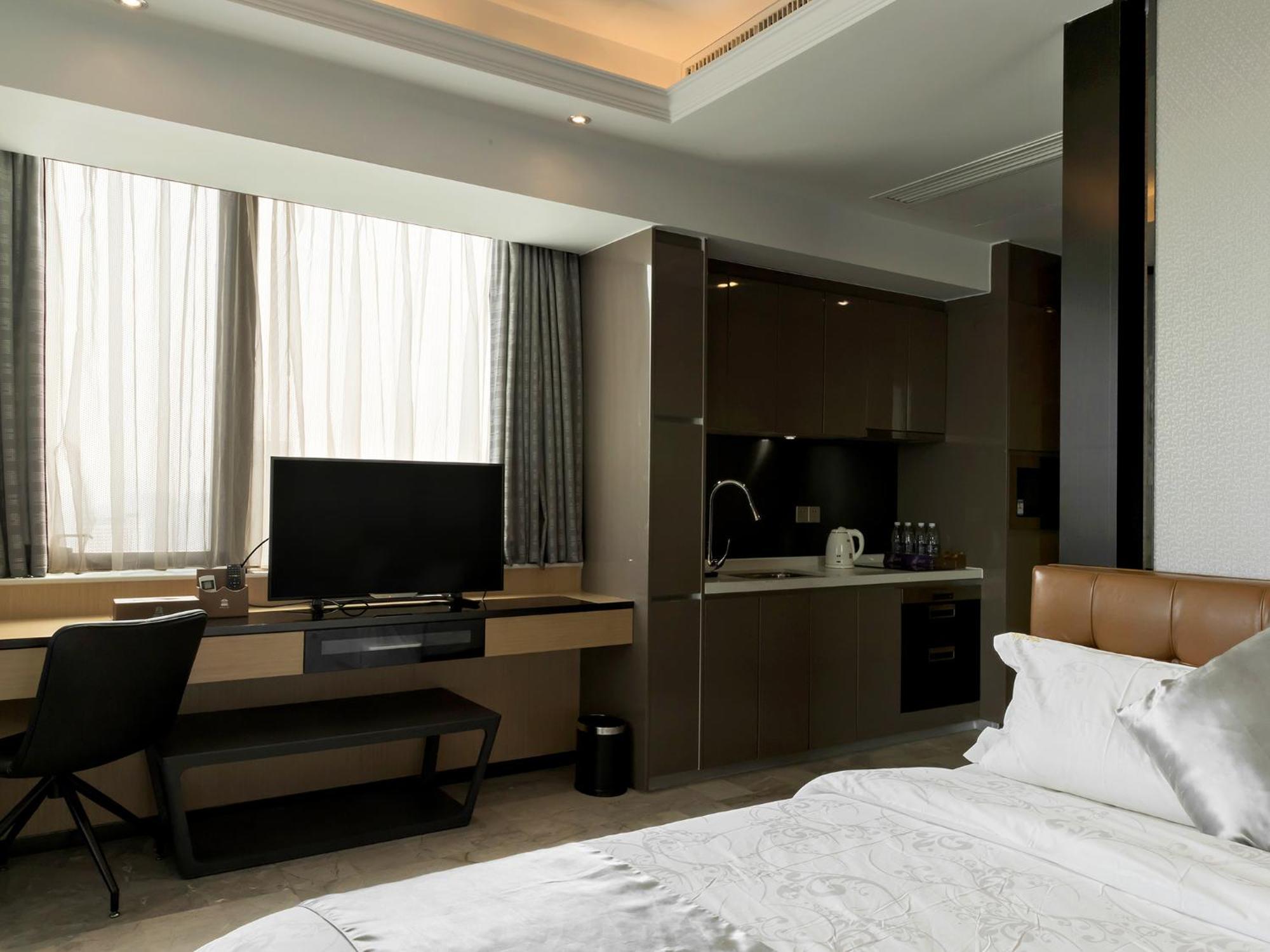 Pengman Beijing Rd. A-Mall Apartment Guangzhou Oda fotoğraf