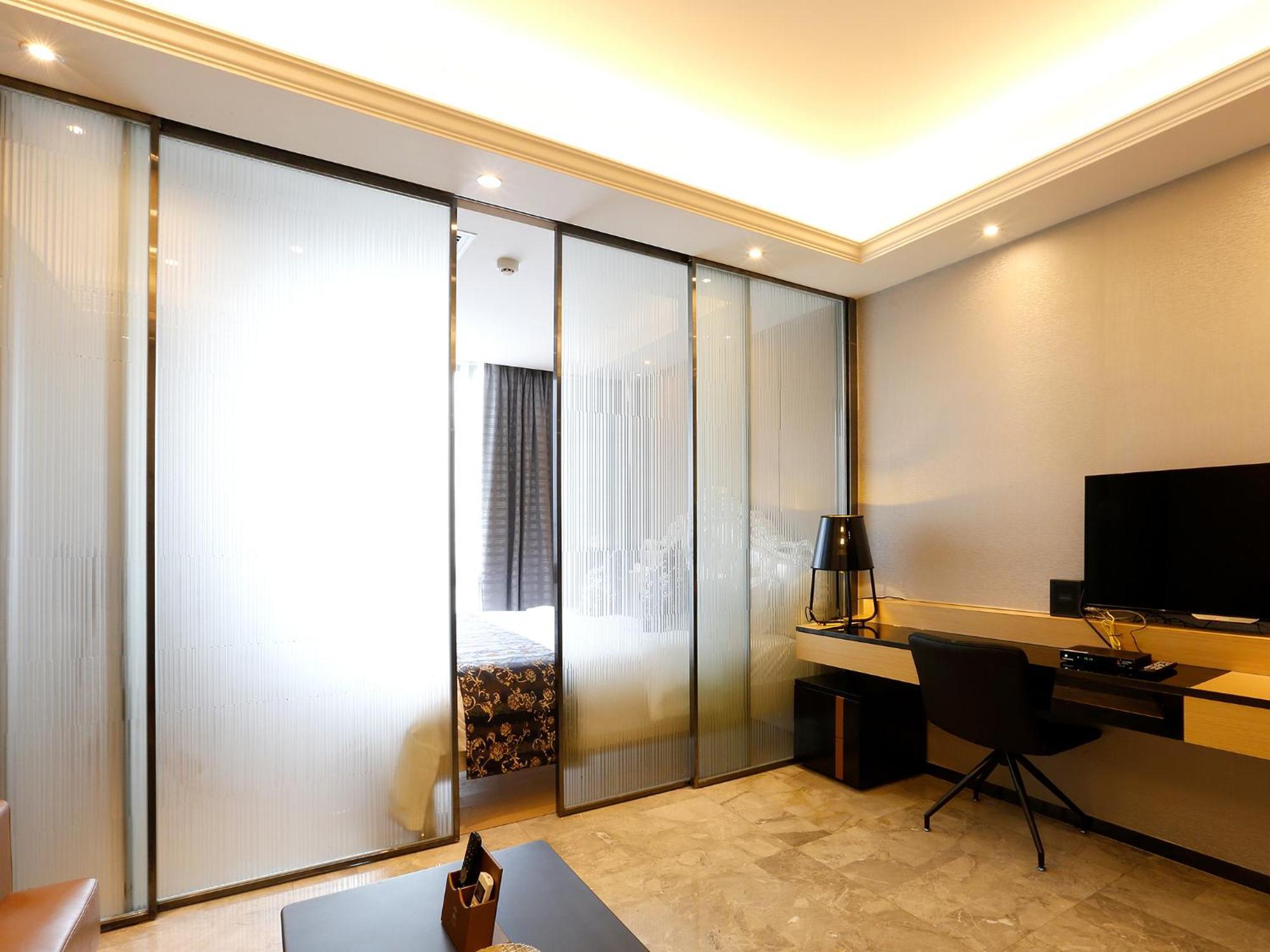 Pengman Beijing Rd. A-Mall Apartment Guangzhou Oda fotoğraf
