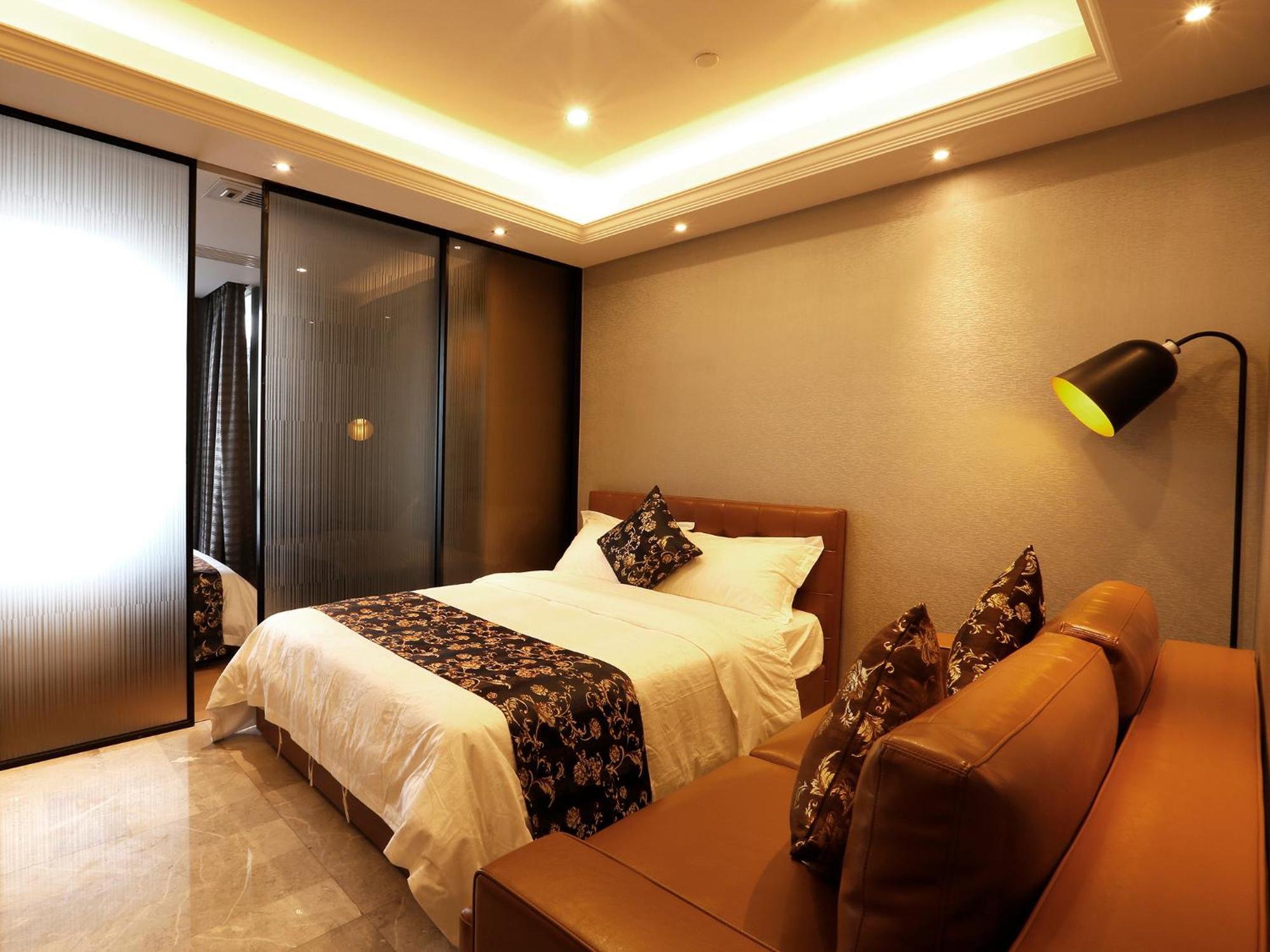 Pengman Beijing Rd. A-Mall Apartment Guangzhou Oda fotoğraf